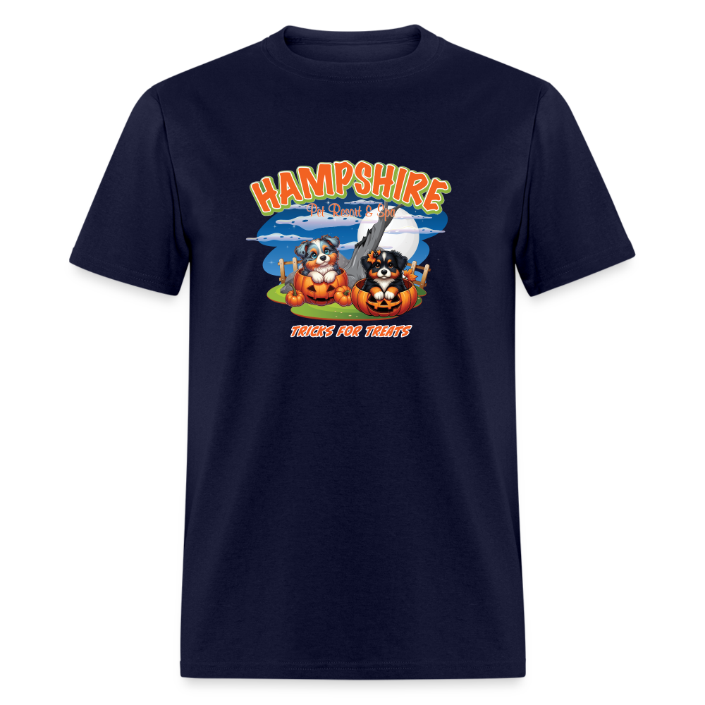 HAMPSHIRE PET - HALLOWEEN Unisex Classic T-Shirt - navy