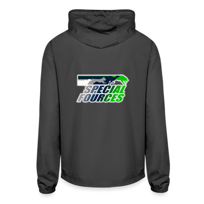 SPECIAL FORCES FLYBALL  Unisex Lightweight Windbreaker Jacket - graphite