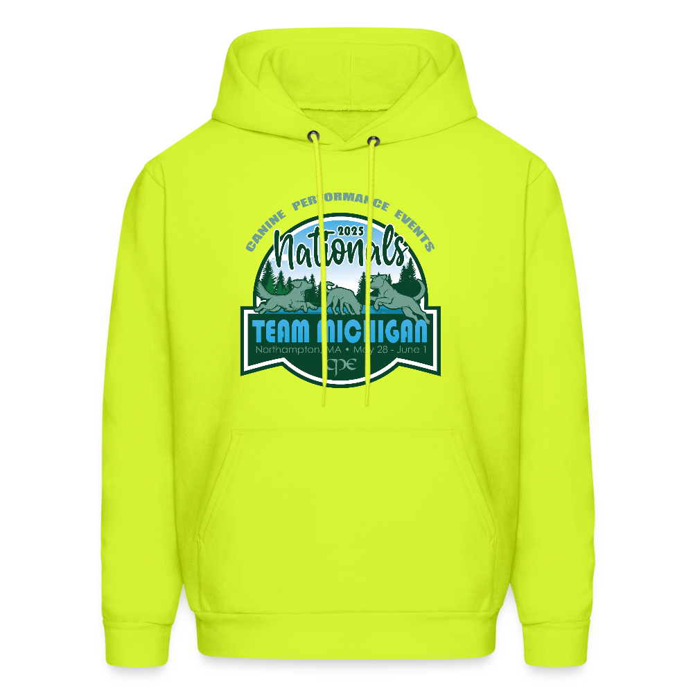 CPE TEAM MICHIGAN Hoodie - safety green
