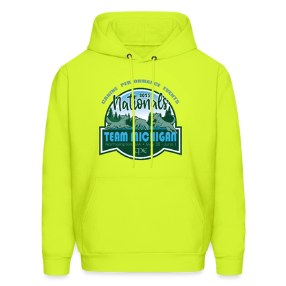 CPE TEAM MICHIGAN Hoodie - safety green