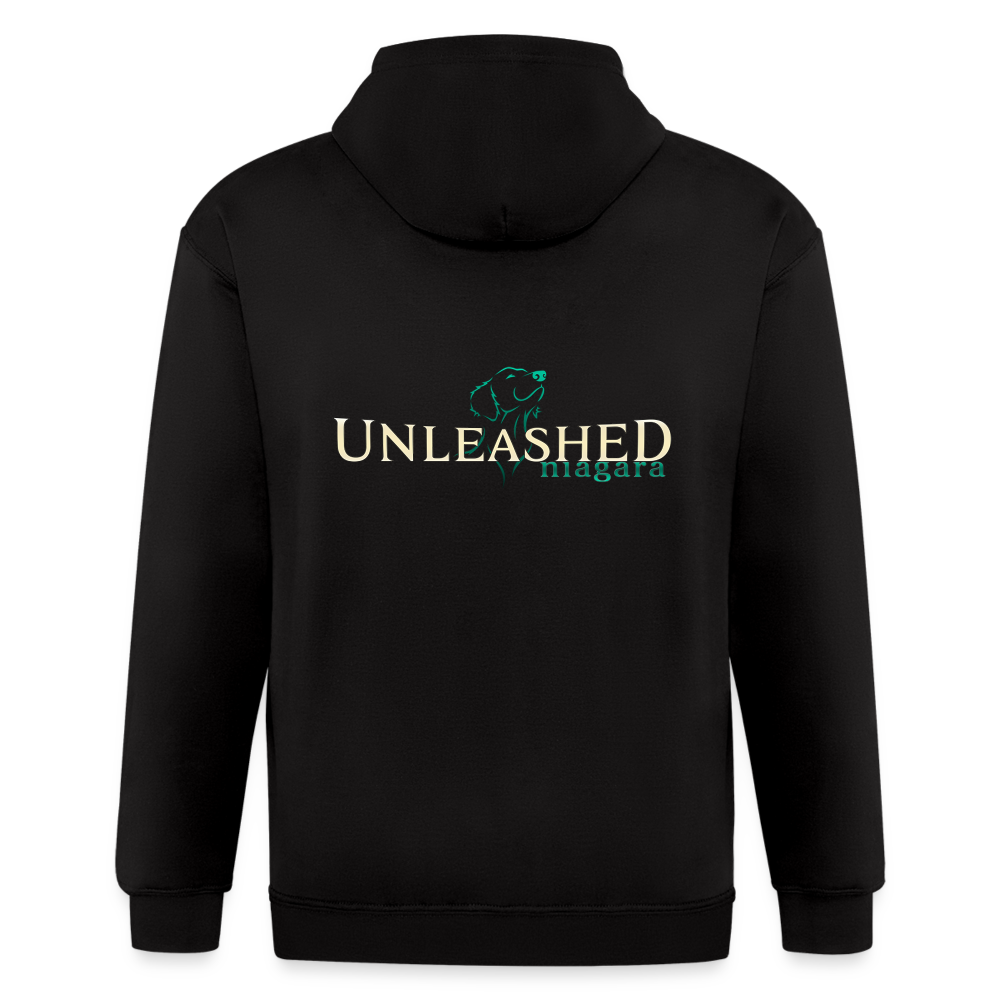 UNLEASHED NIAGARA  Zip Hoodie - black