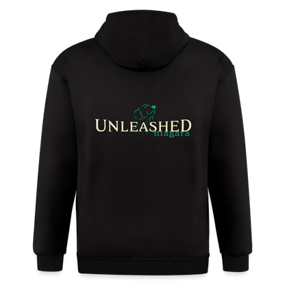 UNLEASHED NIAGARA  Zip Hoodie - black