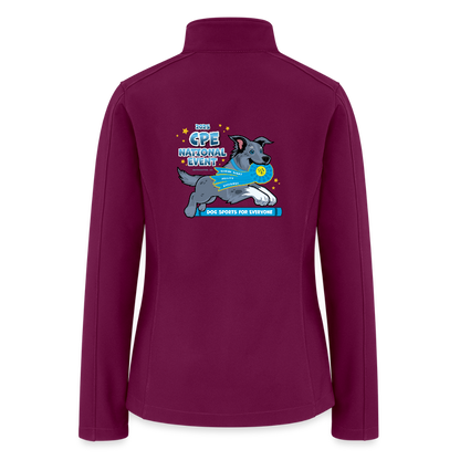 Team Pawley CPE 2025  Women’s Soft Shell Jacket - raspberry