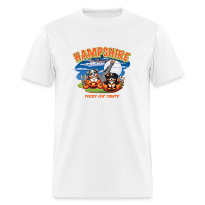HAMPSHIRE PET - HALLOWEEN Unisex Classic T-Shirt - white