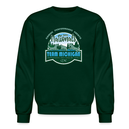 CPE TEAM MICHIGAN Crewneck Sweatshirt - forest green