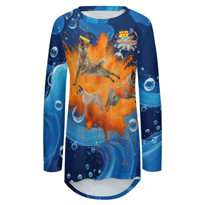 KIX Women's Long Sleeve U-Neck T-Shirt