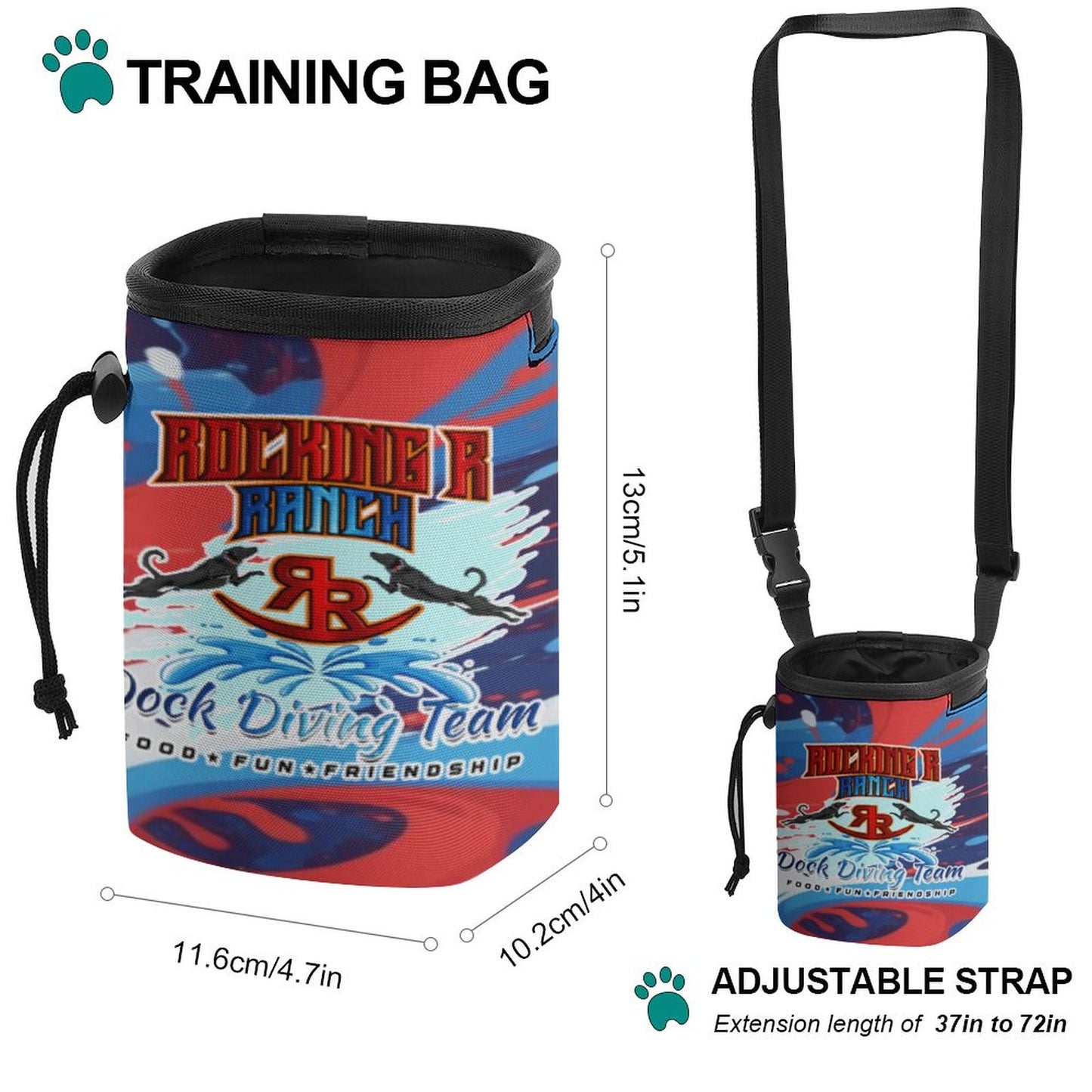 Rockin R Ranch  Treat Training Bag