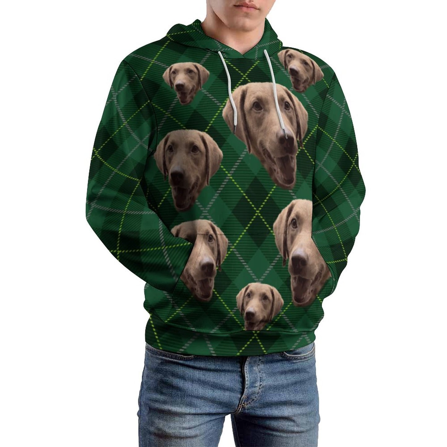 Custom Hoodie FACE PATTERN