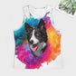 Men's Next Level Tank Top BKREV1 (All-Over Printing)