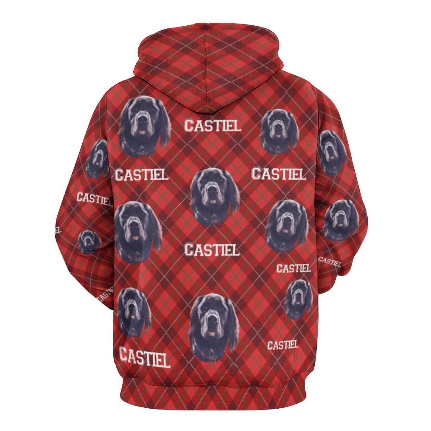 Custom Hoodie FACE PATTERN