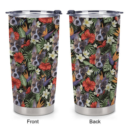 HAWAIIAN STYLE FACE - Car Travel Coffee Mug