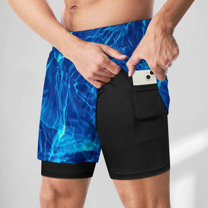 GATED DOCK - Men Beach Shorts with 4 Pockets