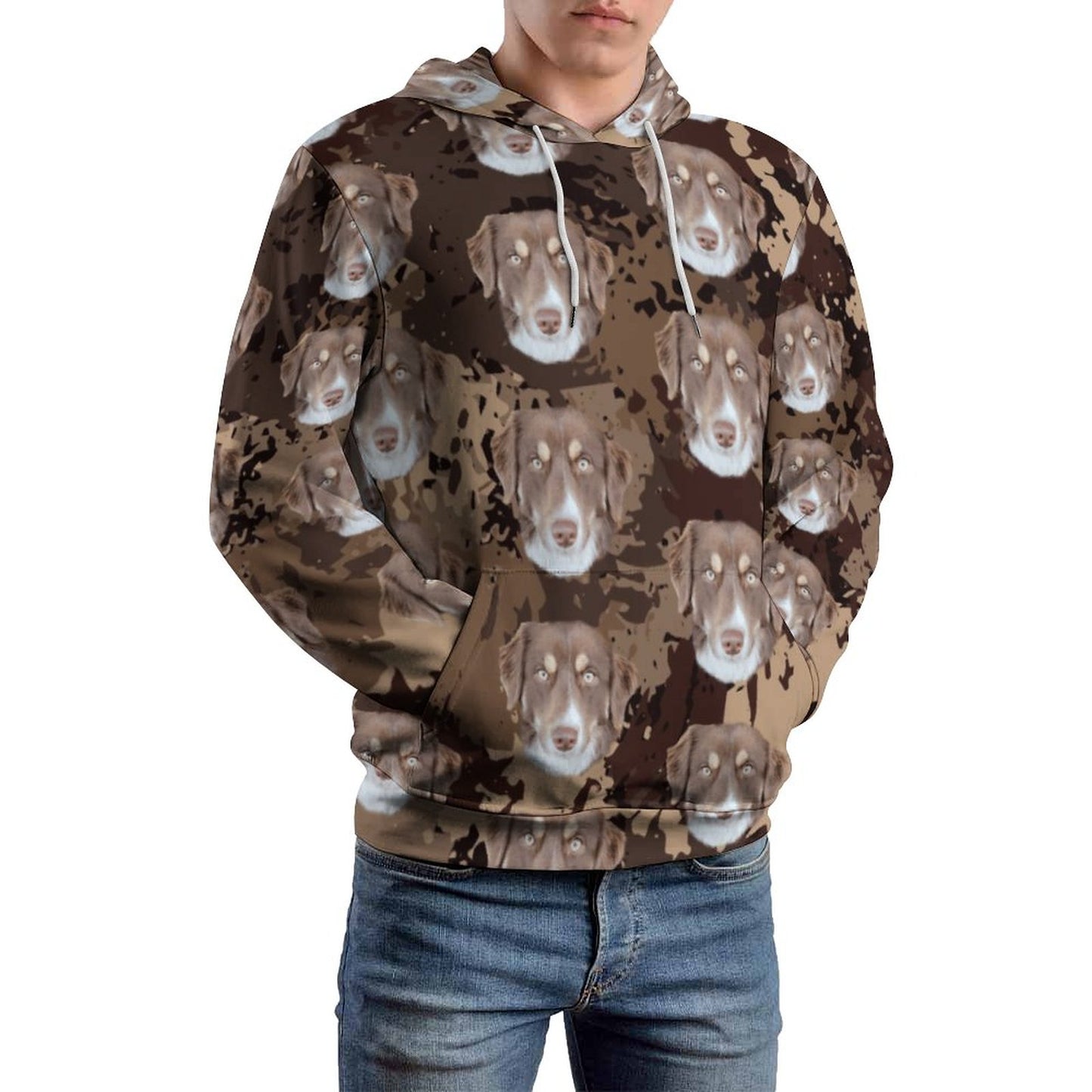 Custom Hoodie FACE PATTERN