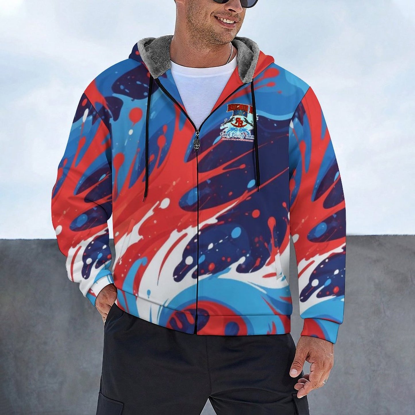 *ROCKIN RANCH  Zip up Hoodie with Plush Lining