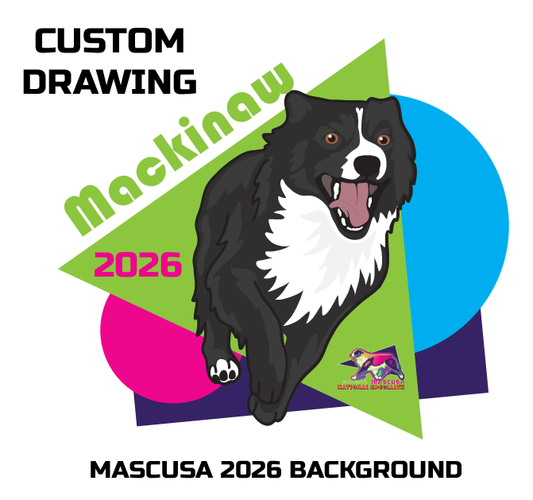 2026 MASCUSA STICKER DESIGN - CUSTOM DRAWING