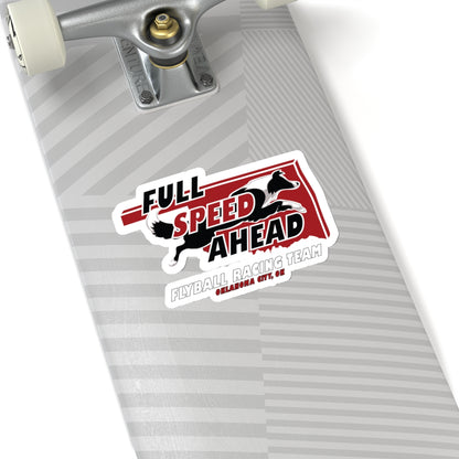 FULL SPEED AHEAD  Stickers