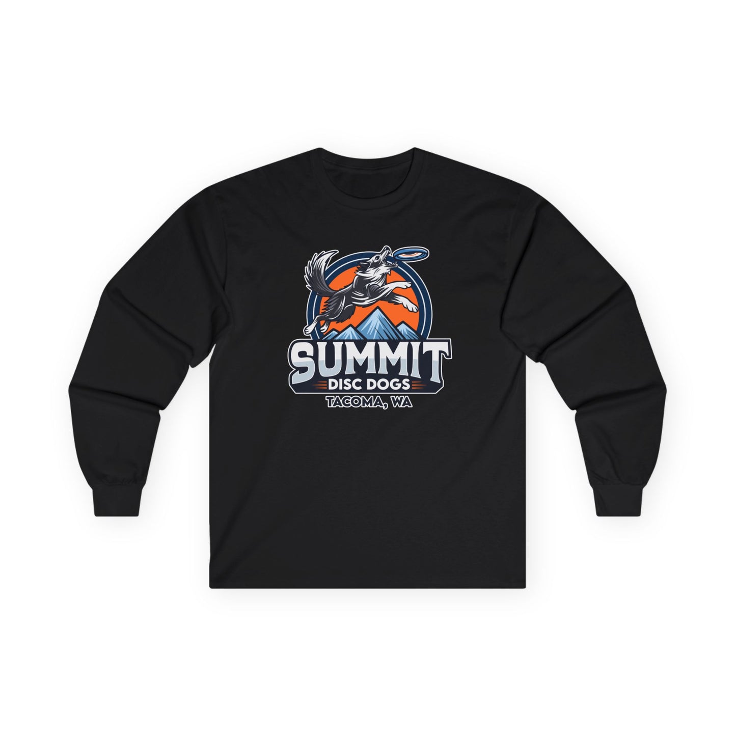*SUMMIT DISC DOGS Unisex Ultra Cotton Long Sleeve Tee