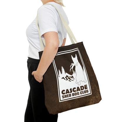 Cascade Shed Dog Club Tote Bag