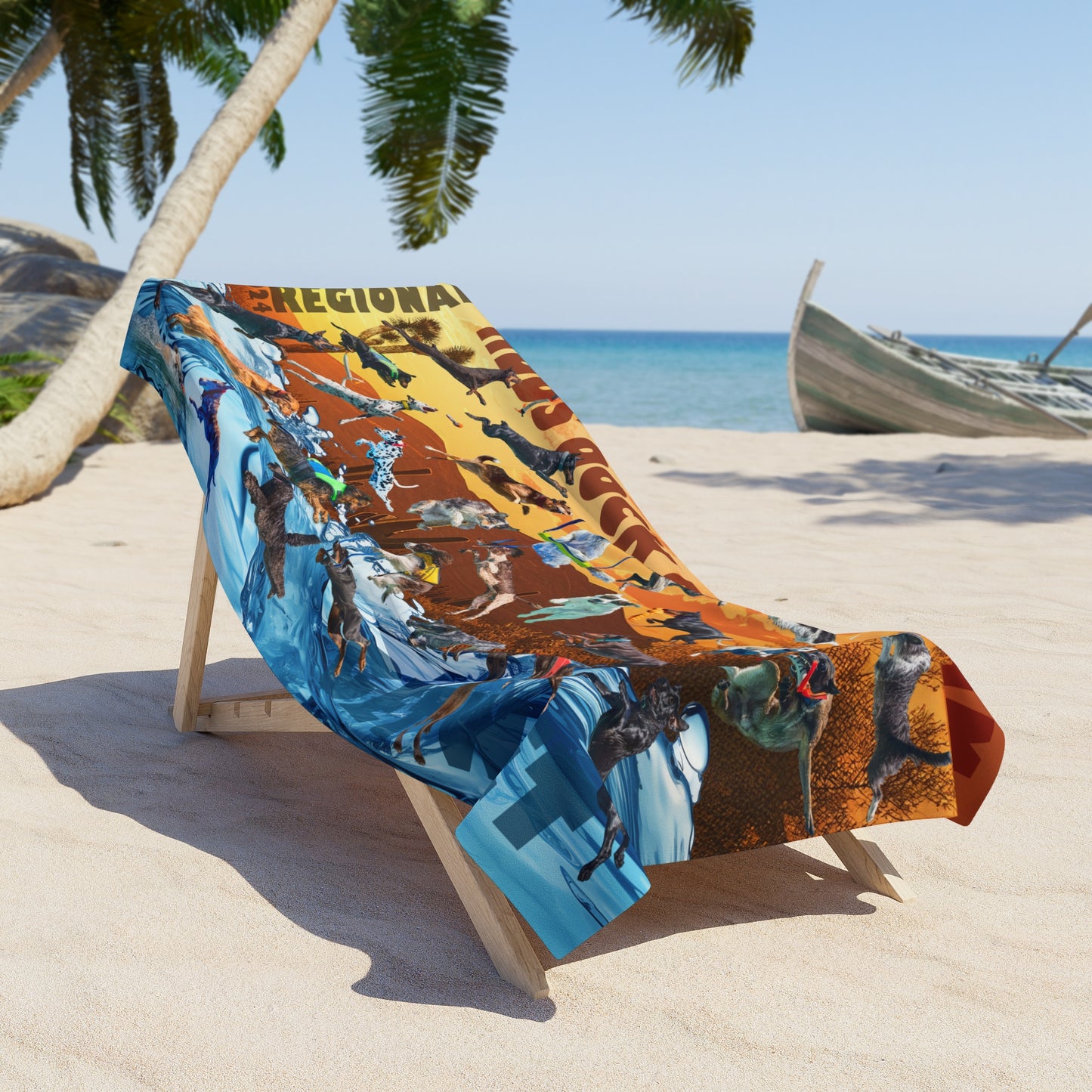 HDDS TEAM Beach Towel