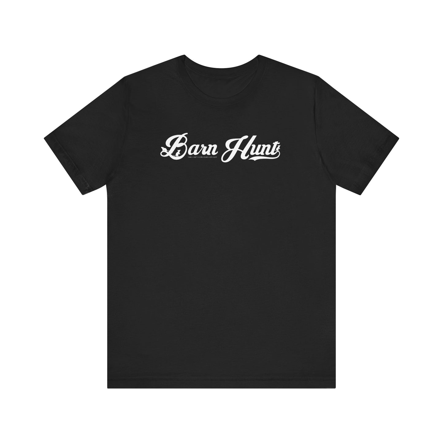 BARN HUNT CLASSIC Unisex Jersey Short Sleeve Tee - BARN HUNT SHIRT