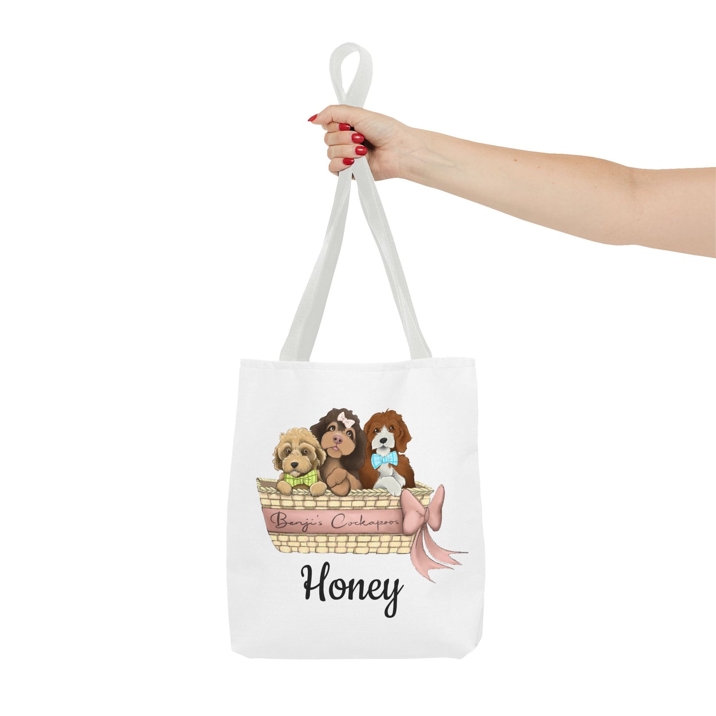 Honey* Benjis Cockapoos Tote Bag