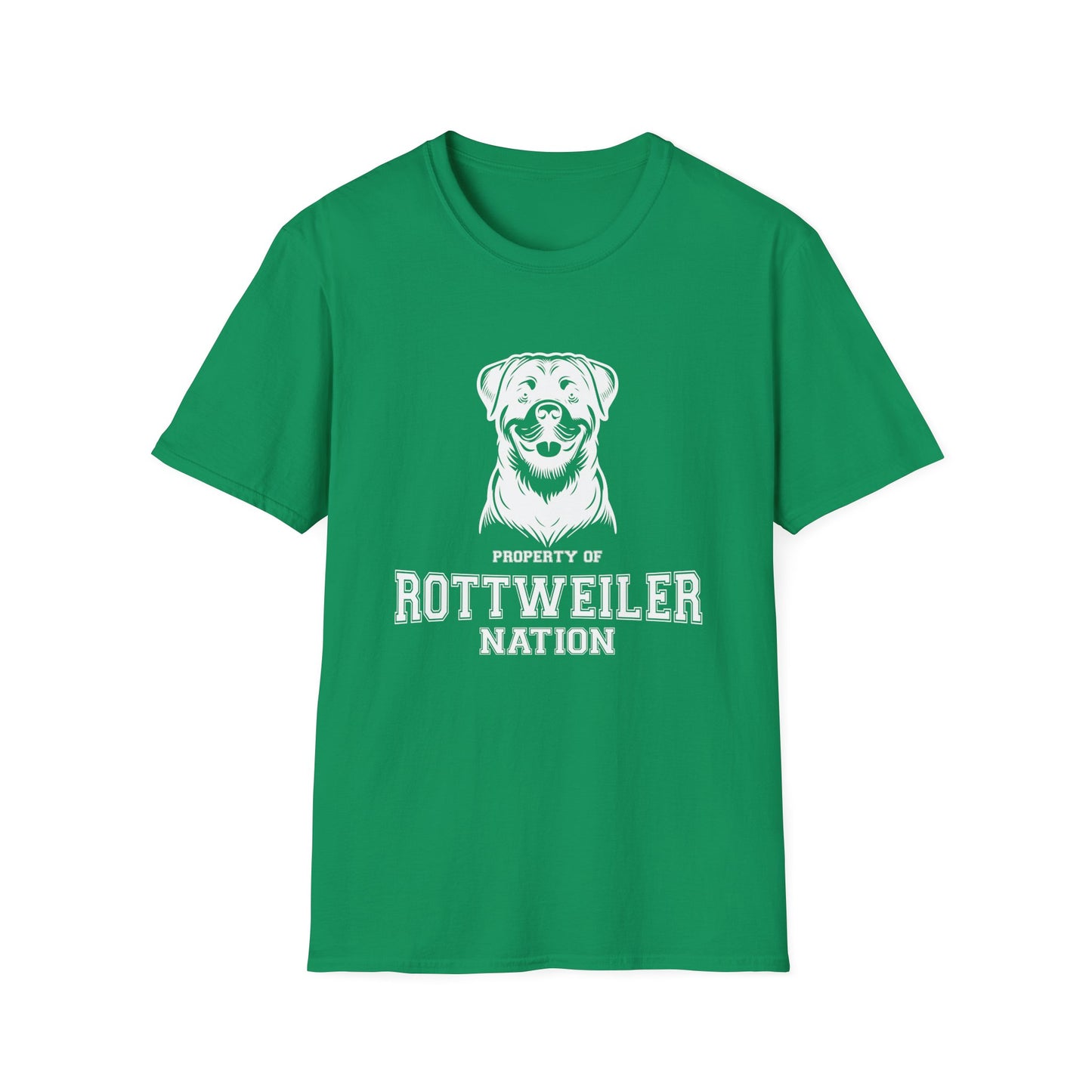 ROTTWEIILER NATION Unisex Softstyle T-Shirt