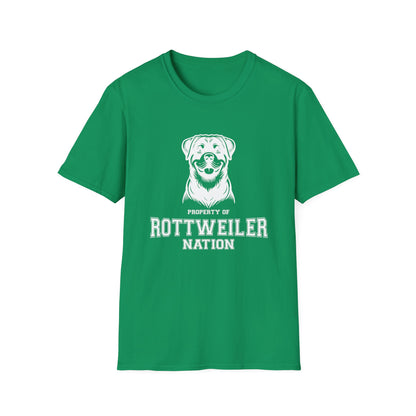 ROTTWEIILER NATION Unisex Softstyle T-Shirt