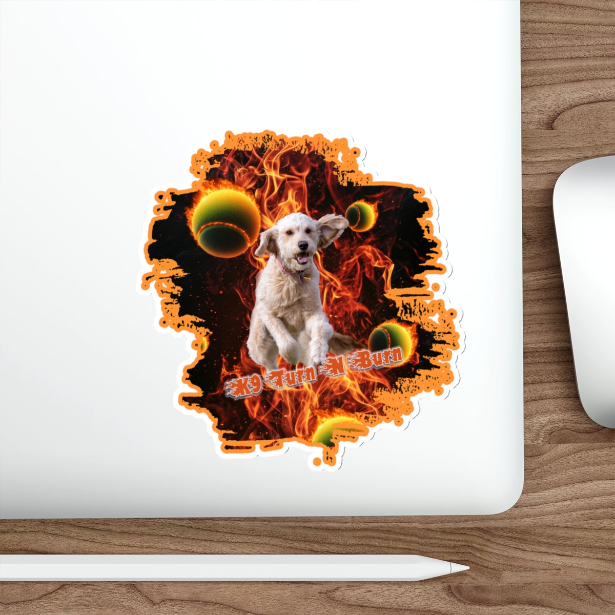 turb burn ginger Stickers