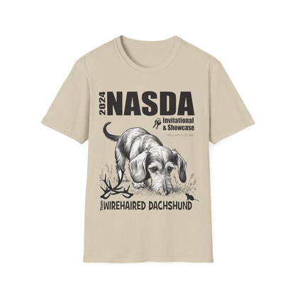 WIREHAIRED DACHSHUND - NASDA  Unisex Softstyle T-Shirt