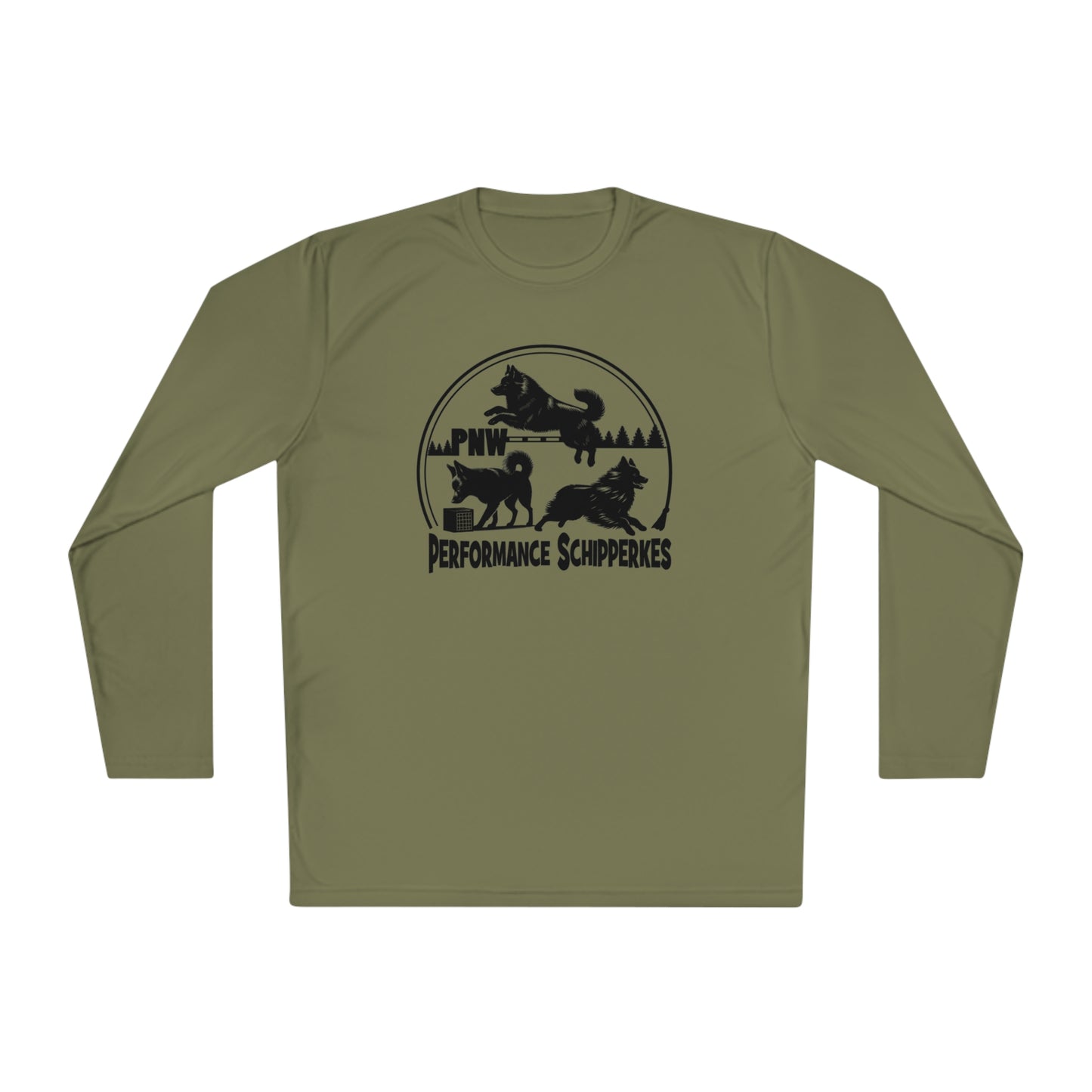 * PNW schipperkes Unisex Lightweight Long Sleeve Tee