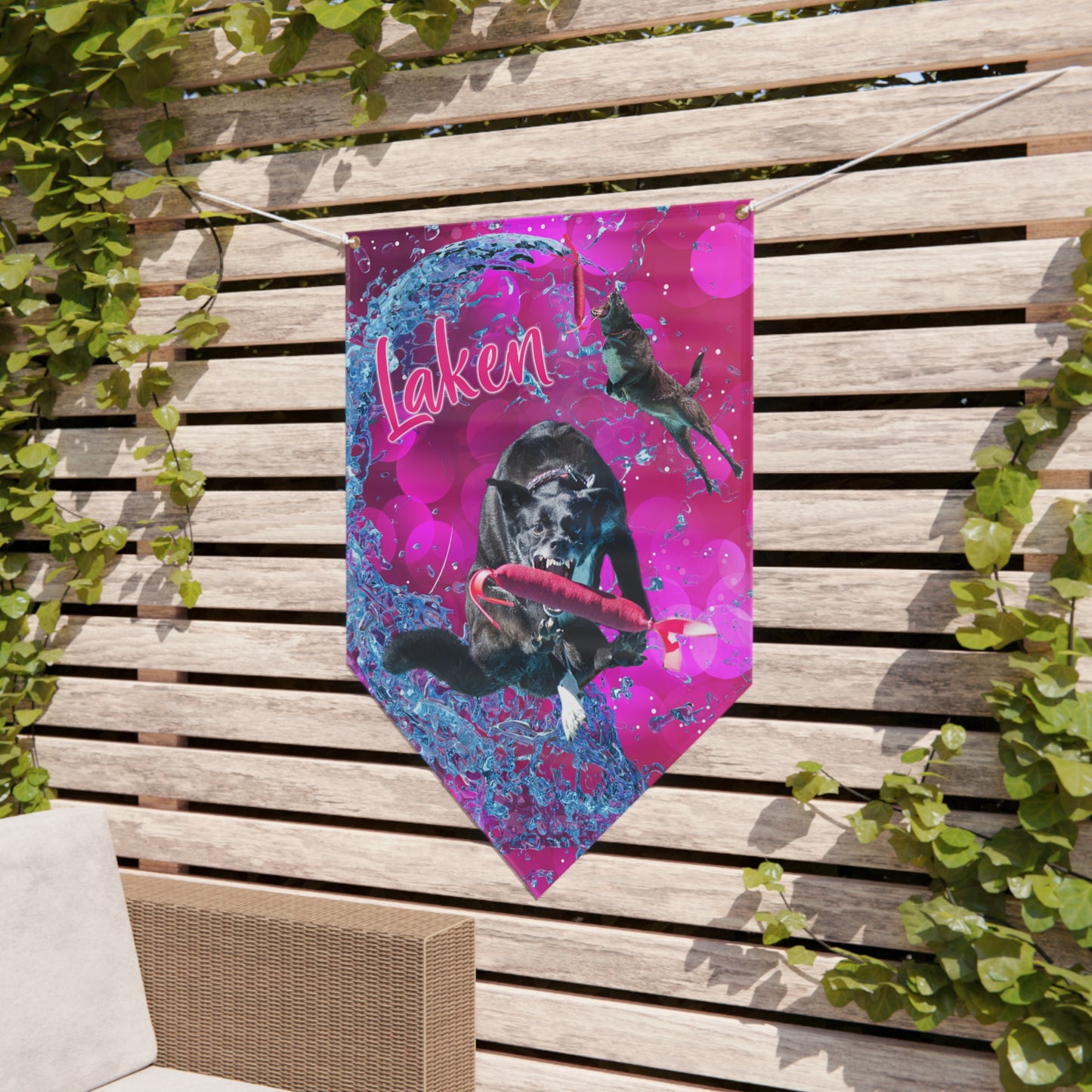 LAKEN Pennant Banner