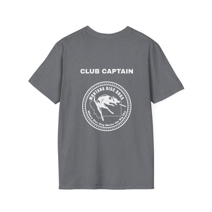 *CLUB CAPTAIN MONTANA DISC DOGS Unisex Softstyle T-Shirt