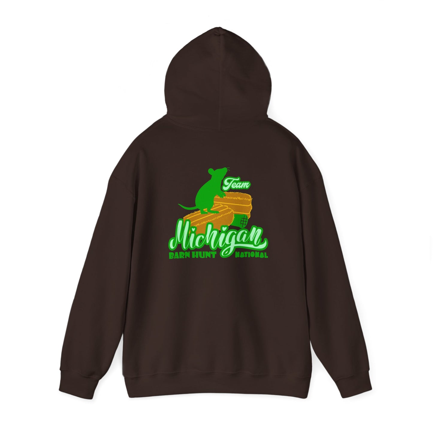 MICHIGAN BARN HUNT Unisex Heavy Blend™ Hooded Sweatshirt