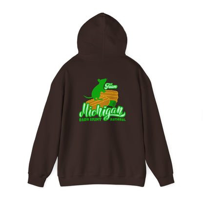 MICHIGAN BARN HUNT Unisex Heavy Blend™ Hooded Sweatshirt