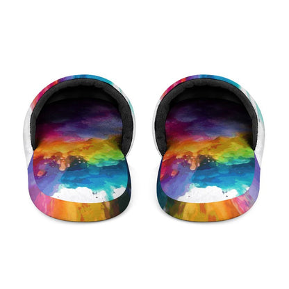 Flannel Men's Cotton Slippers