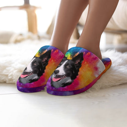 Flannel Ladies Cotton Slippers
