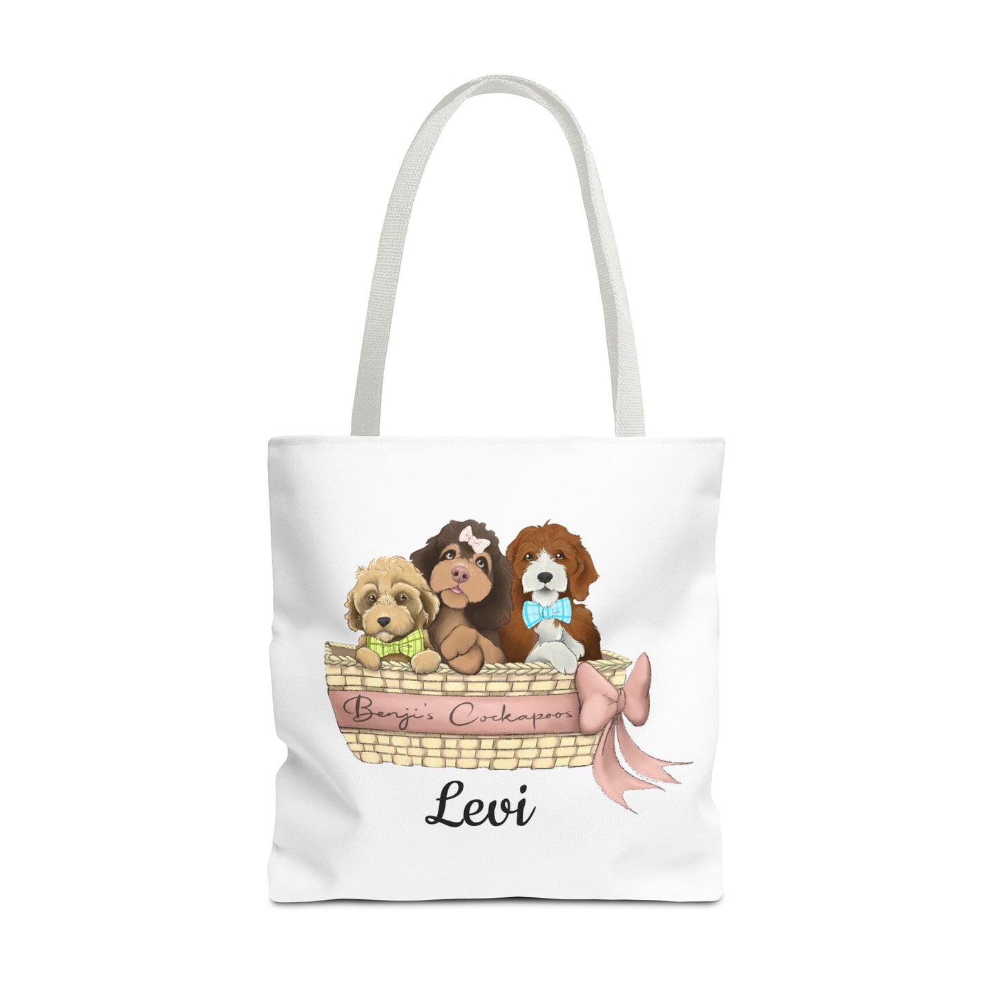 Levi Benjis Cockapoos Tote Bag
