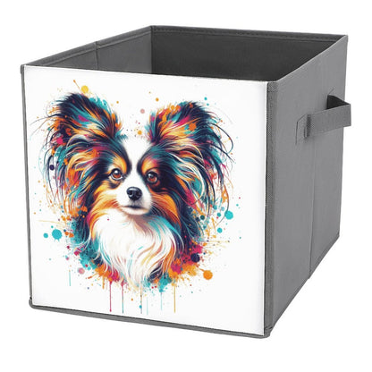 PAPILLON PAINT SPLATTER  Folding Storage Bin