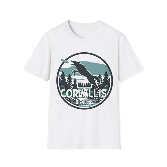 CORVALLIS DISC DOGS Unisex Softstyle T-Shirt