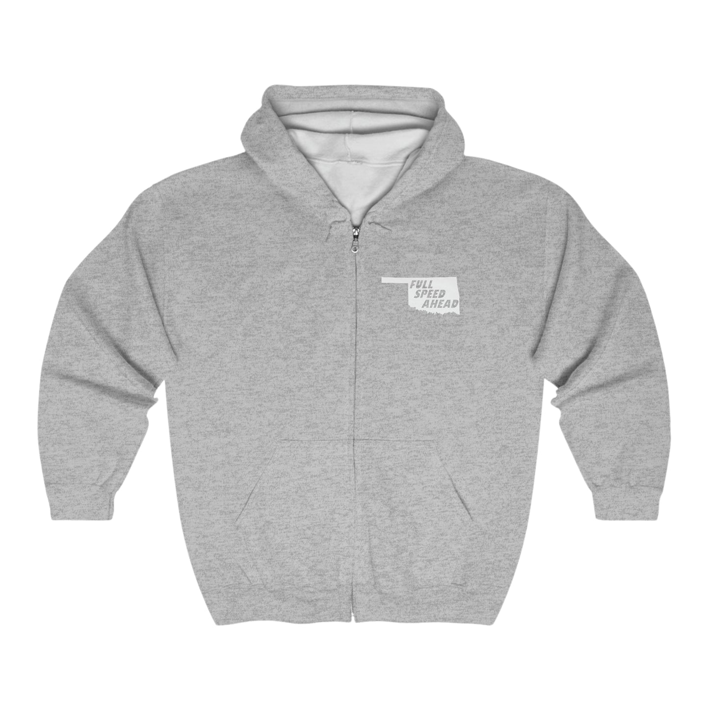 Full Speed Ahead Unisex Heavy Blend™ Full Zip Hooded Sweatshirt
