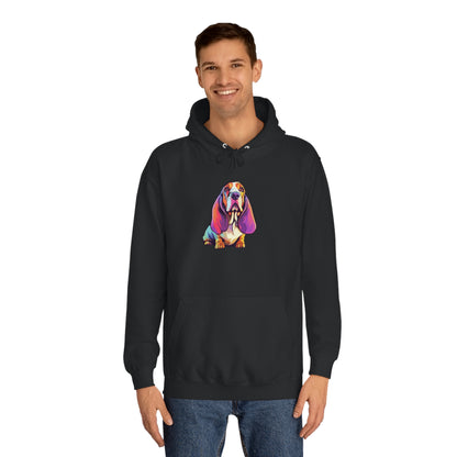 BASSET Unisex College Hoodie