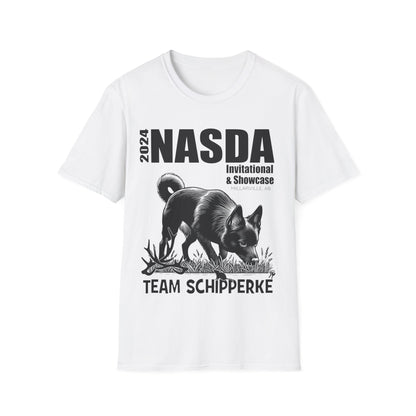 TEAM SCHIPPERKE - NASDA  Unisex Softstyle T-Shirt