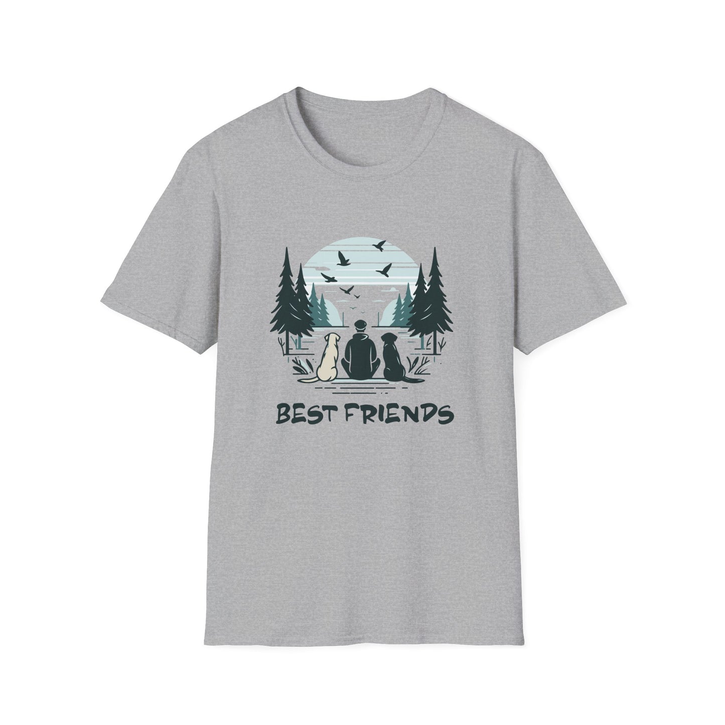 5 No Dogs Left Behind - Unisex Softstyle T-Shirt