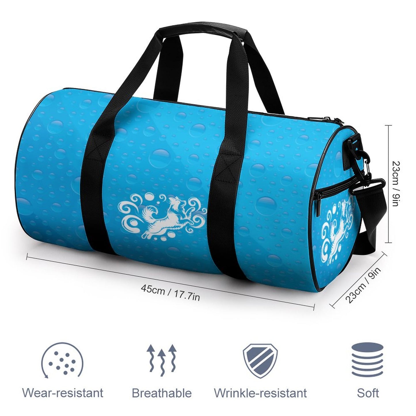 Foldable Duffel Gym Bag Q006