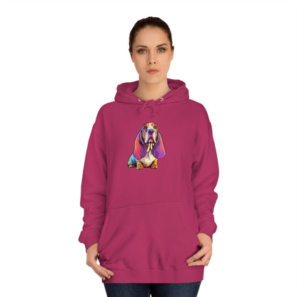 BASSET Unisex College Hoodie