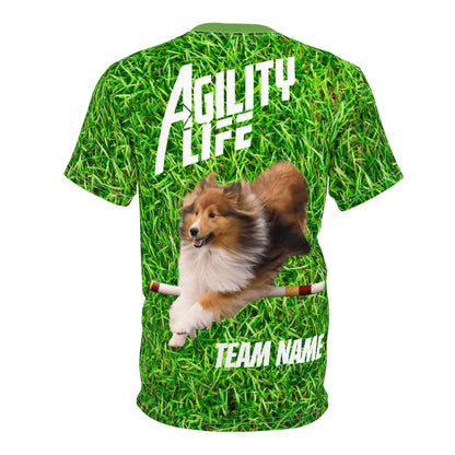 AGILITY LIFE  - GRASS - CUSTOM PHOTO JERSEY
