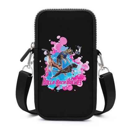 HOLLA BACK BULLIES Cell Phone Crossbody Pouch