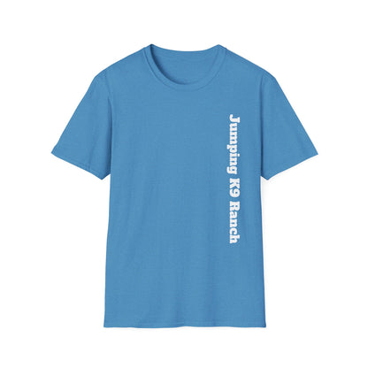 Jumping K9 Ranch  Unisex Softstyle T-Shirt