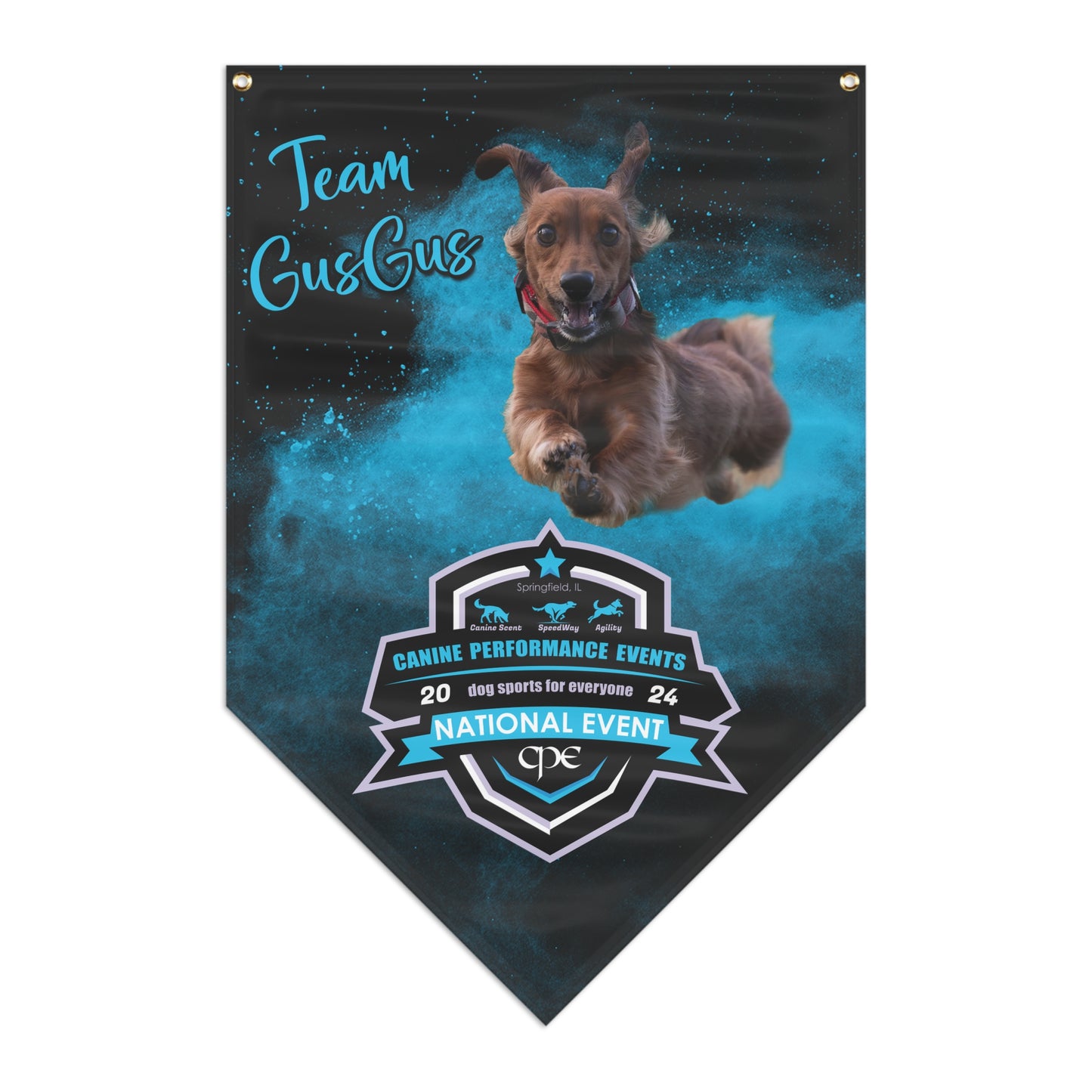 gus gus 2 Pennant Banner