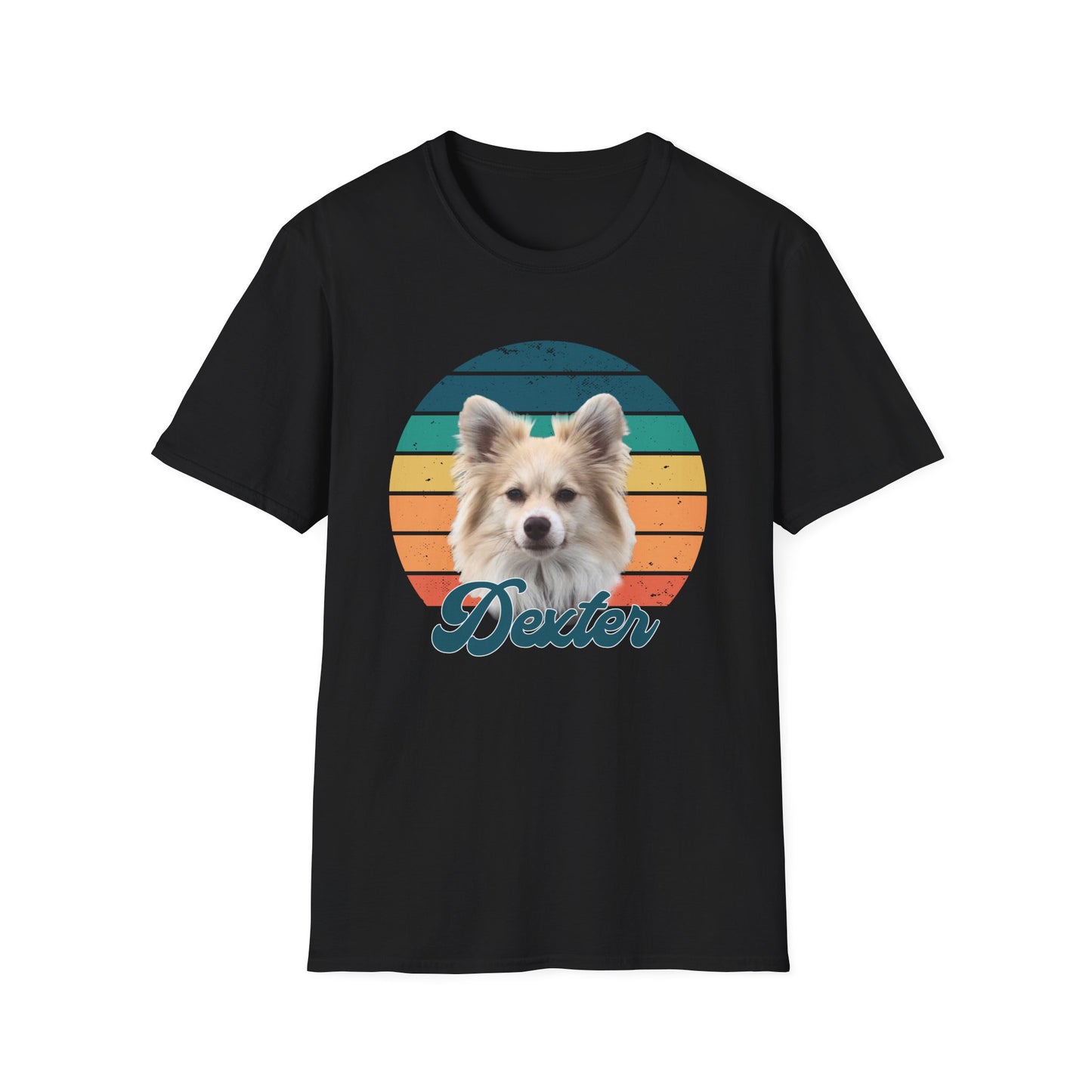RETRO SUNSET DEXTER Unisex Softstyle T-Shirt